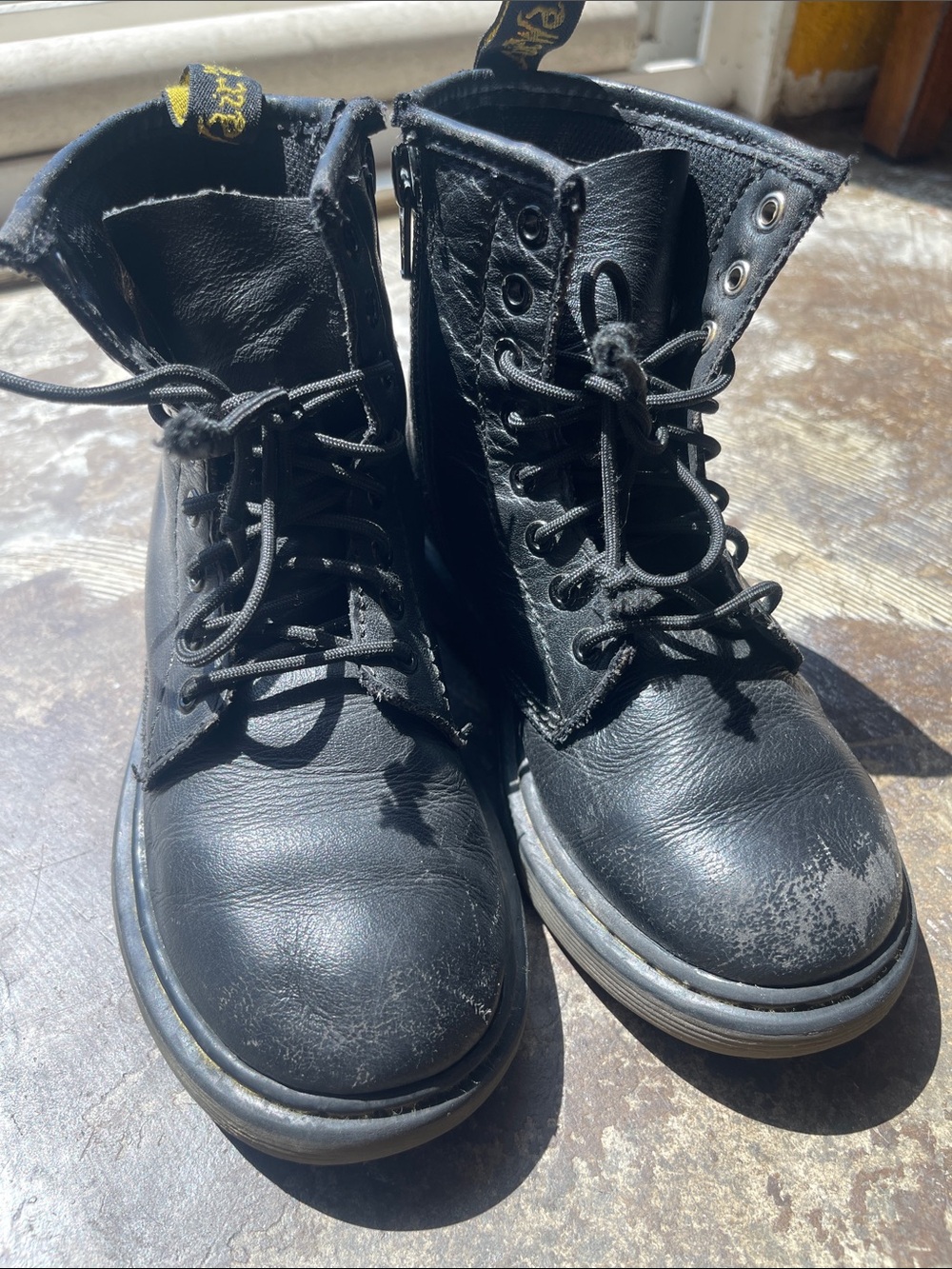 Black  Kids Dr. Martens